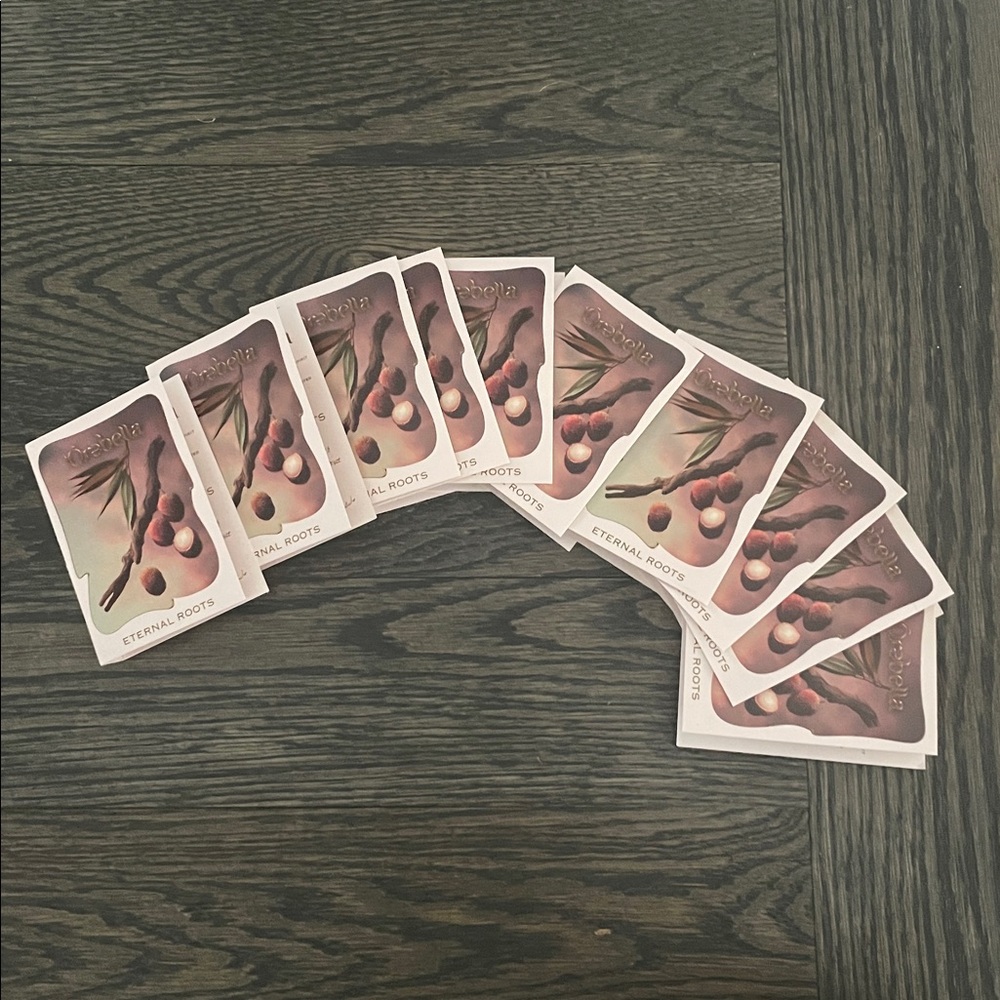 Orebella Eternal Roots fragrance perfume .05 oz each set of  10 mini perfumes